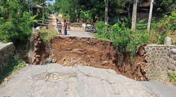 Hujan 4 Jam, 3 Jembatan di Ponorogo Putus Diterjang Banjir