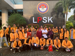 Peran dan Wewenang LPSK Dipaparkan saat Audiensi dengan Mahasiswa Hukum Jayabaya