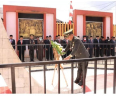 Kasdim 1007/Banjarmasin bersama Forkopimda, Ziarah ke Makam Pahawan