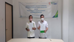 BPJS Ketenagakerjaan dan KONI Bojonegoro Teken Kerjasama