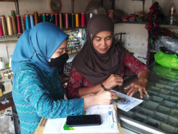 Untuk Perlindungan Pekerja BPU, BPJS Ketenagakerjaan Gresik Driyorejo Ajek Grebek Pasar