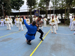 Tingkatkan Kemampuan Personil Polres  Batu,  Wajib Kuasai Ilmu Beladiri