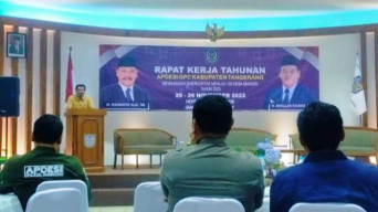 Ketua Apdesi Kabupaten Tangerang Optimis Capai Target 100 Desa Mandiri 2023