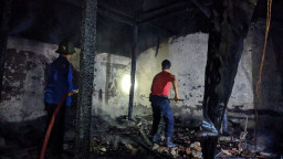 Konsleting Listrik, Rumah Lansia di Ponorogo Hangus Terbakar