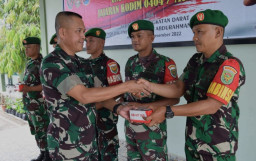 Kodim Muara Enim Terima Puluhan Ribu Kaplet Vitamin HB Vit dari KSAD