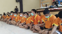 28 Budak Narkoba Diringkus,  Edarkan Narkoba Lewat Aplikasi Online