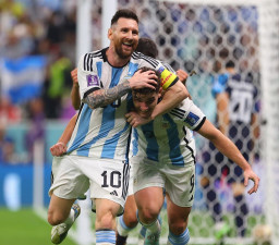 Dynamic Duo Messi-Alvarez Luluh Lantakkan Mimpi Kroasia