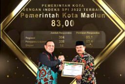 Kota Madiun, Kota Terbaik SPI se-Indonesia