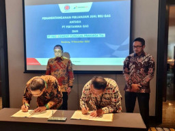 Subholding Gas Pertamina Layani Kebutuhan Gas 9000 MMBTUD PT Indocement