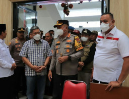 Kapolres dengan Plt Wali Kota Bekasi,  Monitoring dan Cek Pengamanan Gereja