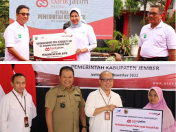 Sebaran CSR Bank Jatim 2022 Jangkau Masyarakat 5 Kabupaten/Kota