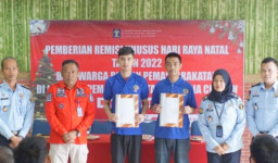 Kado Natal bagi 31 Warga Binaan Lapas Khusus Natal Tahun 2022