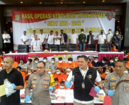 Dua Pekan, Polda Metro Jaya Bersama Jajaran Ungkap 112 Tindak Kriminal di Jadetabek