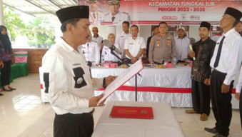 BPD Kecamatan Tungkal Ilir Masa Bakti 2022-2028, Dilantik