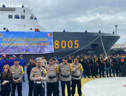 Antisipasi Bencana Pada Operasi Lilin 2022, Kakorlantas Pimpin Apel Satgas Kontijensi