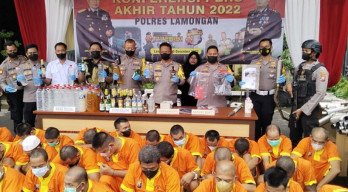 Sejumlah Kasus di Wilayah Hukum Lamongan Naik