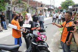 Rekontruksi Pembunuhan di Jalan Nitikusumo Madiun, Tersangka Peragakan 20 Adegan