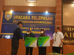 1.458 Mahasiswa Unair BBK Terlindungi Program BPJS Ketenagakerjaan