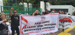 Kemensos Digeruduk Massa, Aliansi IPWL Sosial Indonesia: Risma Tak Ada di Lokasi