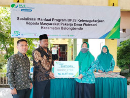 BPJS Ketenagakerjaan Sidoarjo Krian Sosialisasi Manfaat Program ke Pekerja BPU