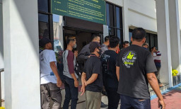 Desak Percepat Penanganan Kasus Dugaan Pungli, Warga Sawoo Lurug Kejari Ponorogo