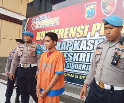 Marah karena Pacarnya Sibuk Kerja, Remaja Asal Sidoarjo Ini Mengancam Pakai Pisau