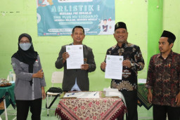 PWI Sidoarjo Gelar Safari Jurnalistik di SMK Plus NU Sidoarjo
