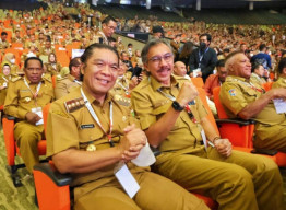 Hadiri Rakornas Kepala Daerah Tahun 2023 PJ Gubernur Banten: Kita Harus Kompak