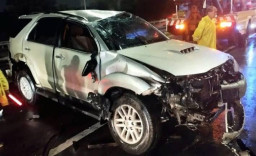 Pulang Demo, 5 Kepala Desa Asal Pamekasan Kecelakaan di Tol Waru Sidoarjo