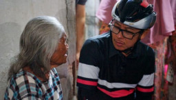 Dengan Bersepeda, Wali Kota Sutiaji Sambang Warga di Kelurahan Bareng dan Kauman