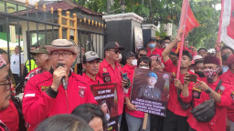 Ormas PBB Geruduk PN Jaksel, Minta Ferdy Sambo dan PC Dihukum Mati