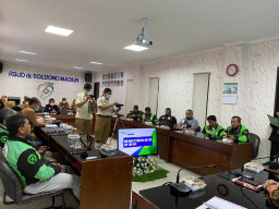 BPJS Ketenagakerjaan Madiun Gelar Hospital Tour Bersama Mitra Gojek