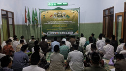 Sambut Satu Abad NU, Ratusan Nahdiyin Ponorogo Lakukan Istigosah