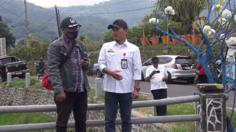 DPUBM Kota Batu Kebut Pengerjaan Bronjong dan Plengsengan di Lokasi Jembatan Sukorame