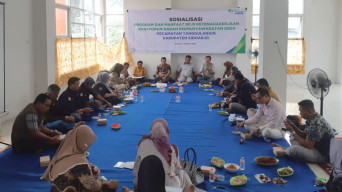 Disosialisasi, 105 BPD se-Kecamatan Langsung Daftar BPJS Ketenagakerjaan