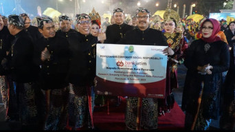 Bank Jatim Bantu Pembangunan Landmark Simpang 4 Kota Pasuruan