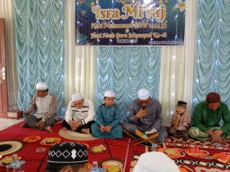Sekolah Dasar Negeri 2 Pantai Kecamatan Kelumpang Selatan Peringati Isra Miraj