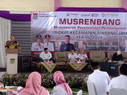 Musrenbang Kecamatan Sindang Jaya, H.Abudin Bilang Begini