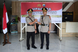 Kompol Andi Amir Wahyudi Jabat Kasat Intelkam Polresta Sidoarjo