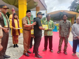 Ketua DPRD Kotabaru Hadiri Peresmian Puskesmas Rawat Inap Kecamatan Kelumpang Selatan