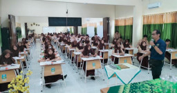 Gelar Safari Jurnalistik, PWI Sidoarjo Berbagi Ilmu ke Siswa SMAN 1 Tarik