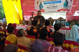 Sambang Getih, Bupati Ponorogo Getol Sosialisasikan Penekanan Diska