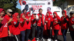 Ketua Banteng Muda Indonesia Kota Malang, Gelorakan Semangat Senam Sicita