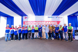 PGN Subholding Gas Groundbreaking 352 KM Jaringan Pipa Gas Komersial Kawasan Binta