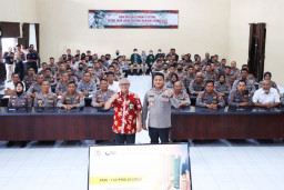 Ikuti Sosialisasi Pelaporan SPT, Bukti Polres Blitar Kota Taat Pajak