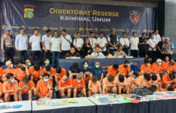 Operasi Pekat 2023, Ditreskrimum Polda Meteo Jaya ungkap 282 Kasus