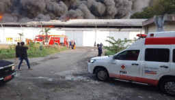 Gudang Shopee di Tangerang Ludes Dilalap Api, Penyebab Masih Misterius