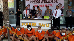 Dalam  12 Hari Operasi Pekat Semeru 2023, Ini Pencapaian Polres Batu