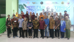 Aktor Senior Berikan Edukasi Film ke Siswa SMK Tamansiswa 1