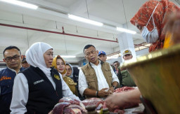 2 Minggu Jelang Lebaran, Gubernur Jatim dan Bupati Ponorogo Sidak Pasar Legi